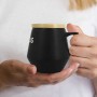 Sustainable Airbus black mug