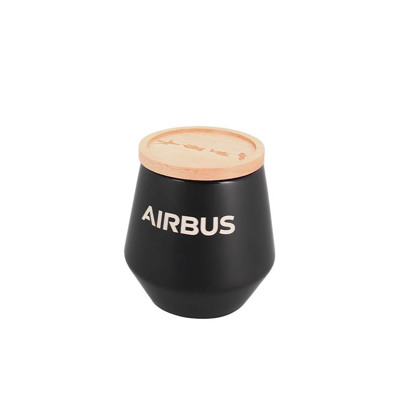 Tasse noire Airbus