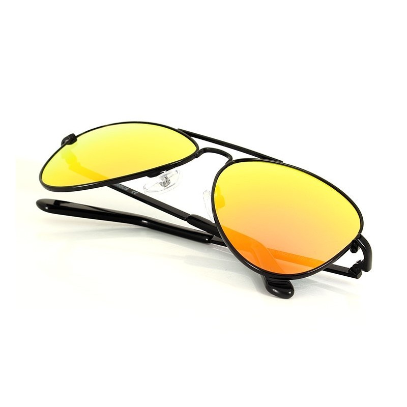 Gafas de sol Aviador para ninos naranjas