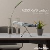 Maquette A350 XWB livrée carbone 1:200
