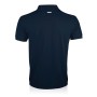 Men’s blue organic cotton polo shirt