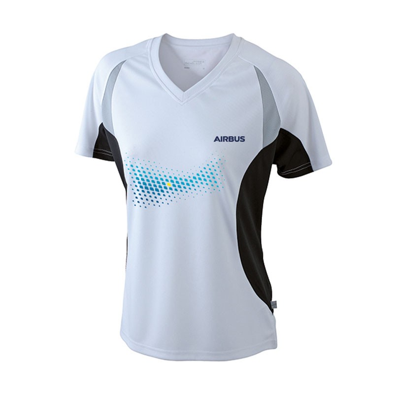 Camiseta de deportista Airbus "TOPCOOL" para mujer