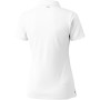 Polo blanc femme en coton bio GOTS