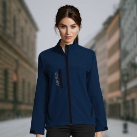 Chaqueta De Mujer Con Cremallera Softshell