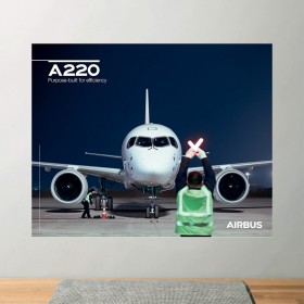 A220 Poster front view N