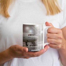 A321neo collection mug ground view