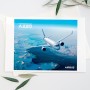 A220 Poster sky view