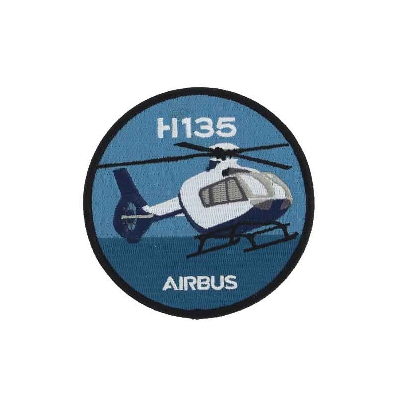 H135 embroidered patch