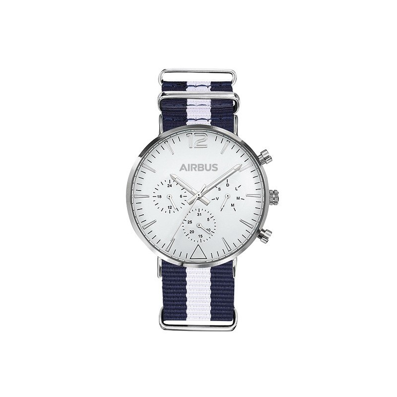 Reloj blanco Airbus Montmartre