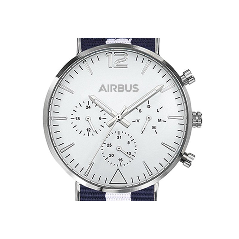 Weiße Uhr Airbus Montmartre