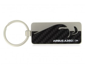 A350 XWB carbon fibre Schlüsselanhänger