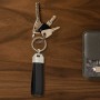 Executive carbon fibre key ring