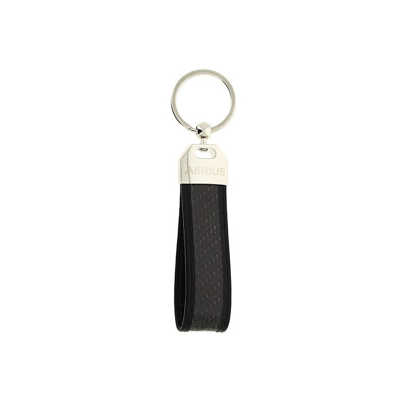 Executive carbon fibre key ring