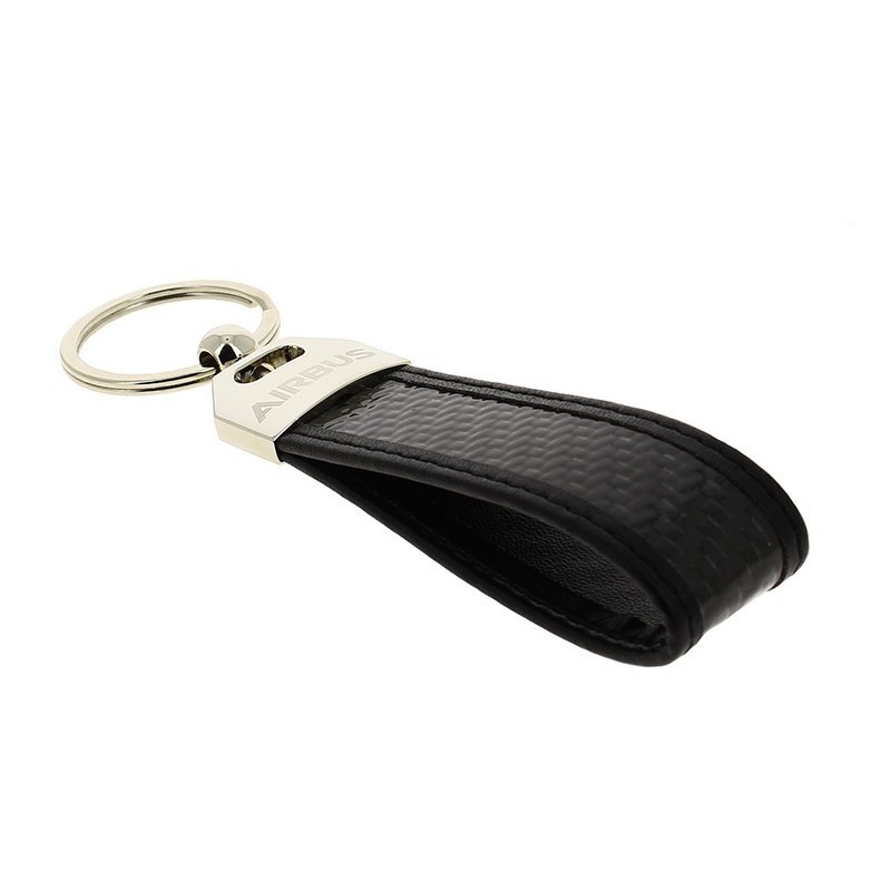 Executive carbon fibre key ring