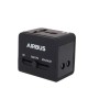 Adaptateur de voyage international universel tout-en-un,