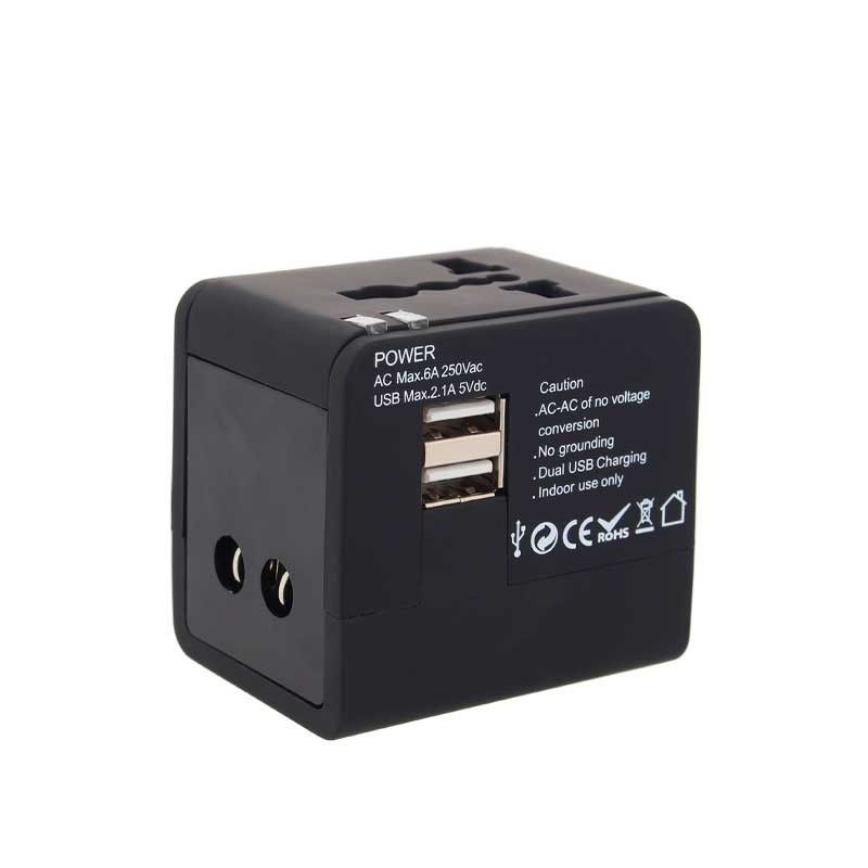 Adaptateur de voyage international universel tout-en-un,