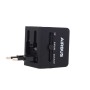 Adaptateur de voyage international universel tout-en-un,