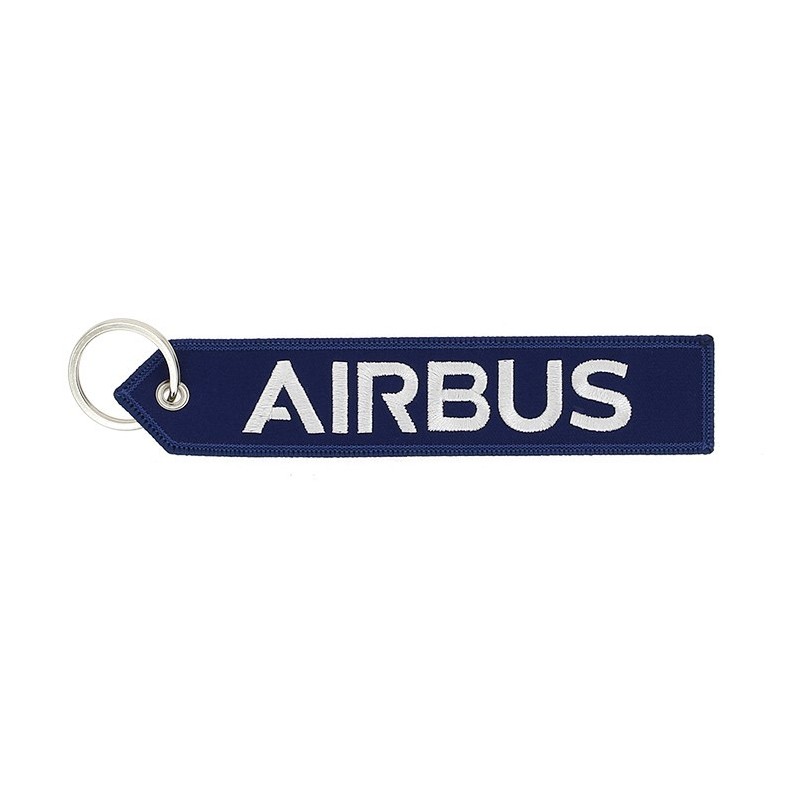 Llavero azul Airbus "We make it fly'