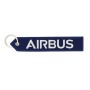 Porte clés bleu Airbus "We make it fly"