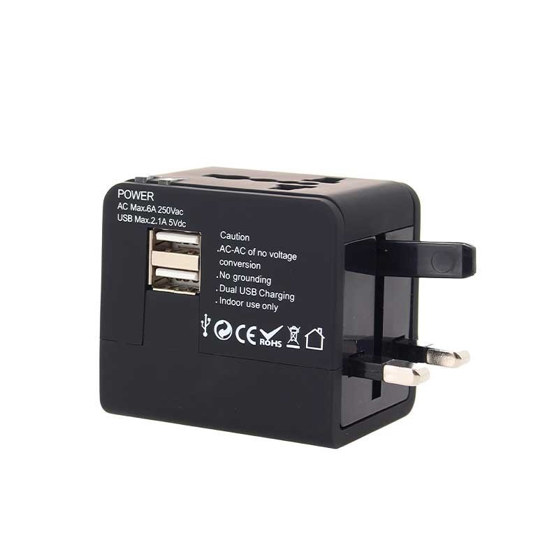 Adaptateur de voyage international universel tout-en-un,