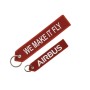 Llavero rojo Airbus "we make it fly"