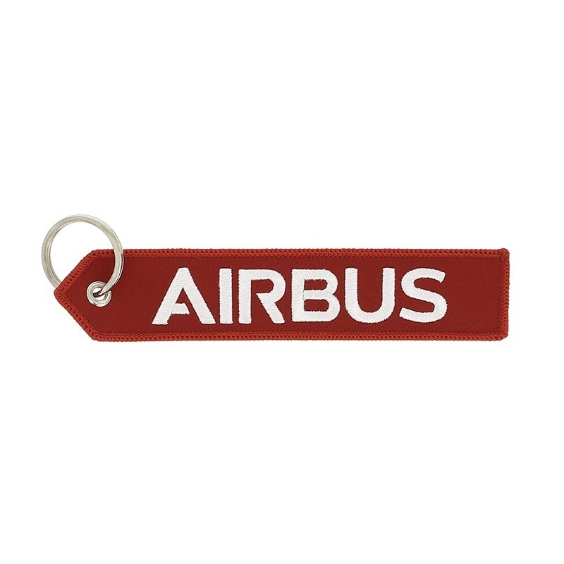 Llavero rojo Airbus "we make it fly"