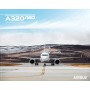 Póster A320neo vista frontal