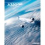 Póster A320neo vista del cielo