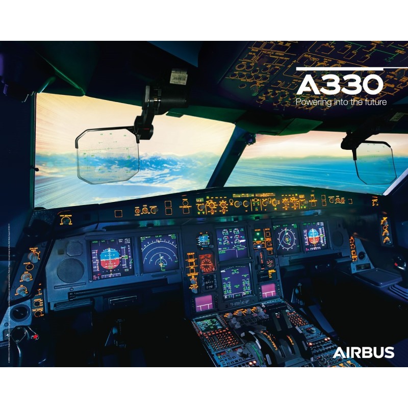 Póster A330neo vista de la bañera