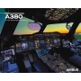 Póster A380 vista de la bañera